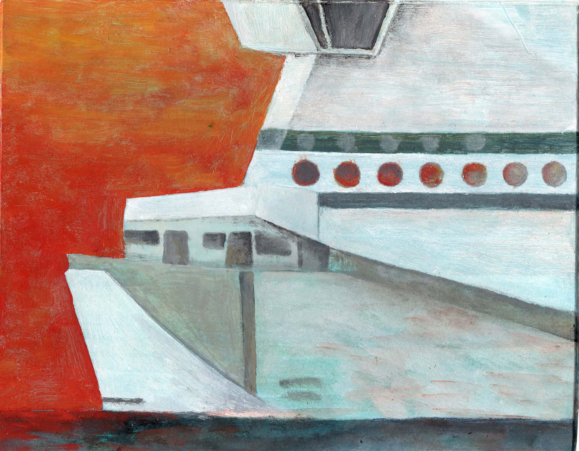 Weißes Schiff