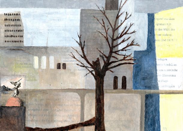 sich mit goldenen Flügeln schmücken